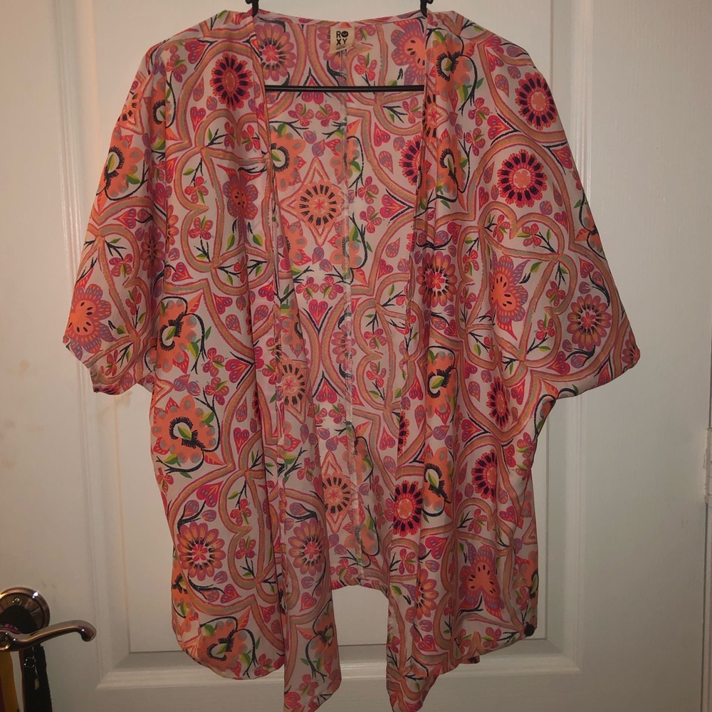Colorful kimono by Roxy